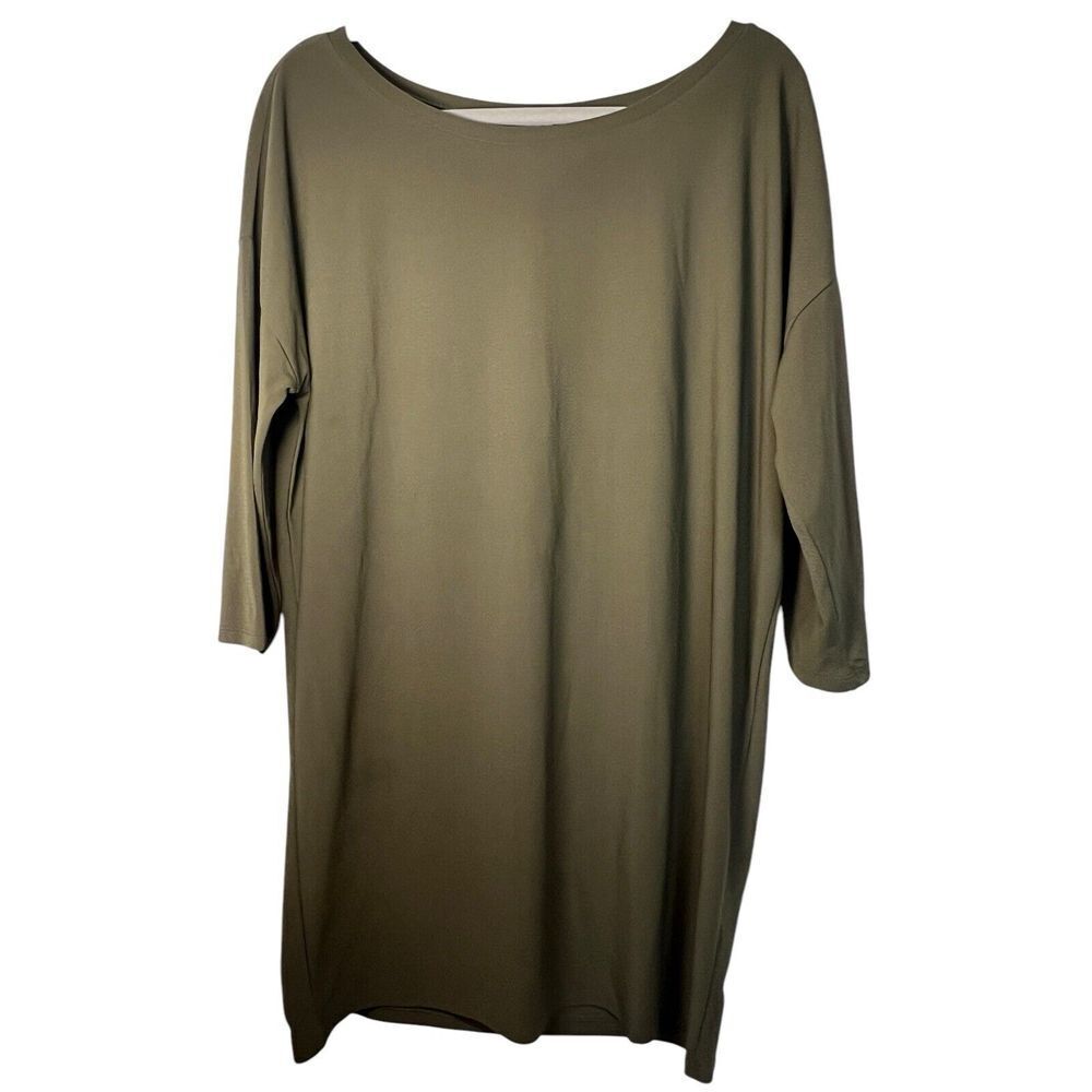 Leith Shift Tunic Dress Womens Sz‎ M Casual Classic Basic Minimalist Versatile
